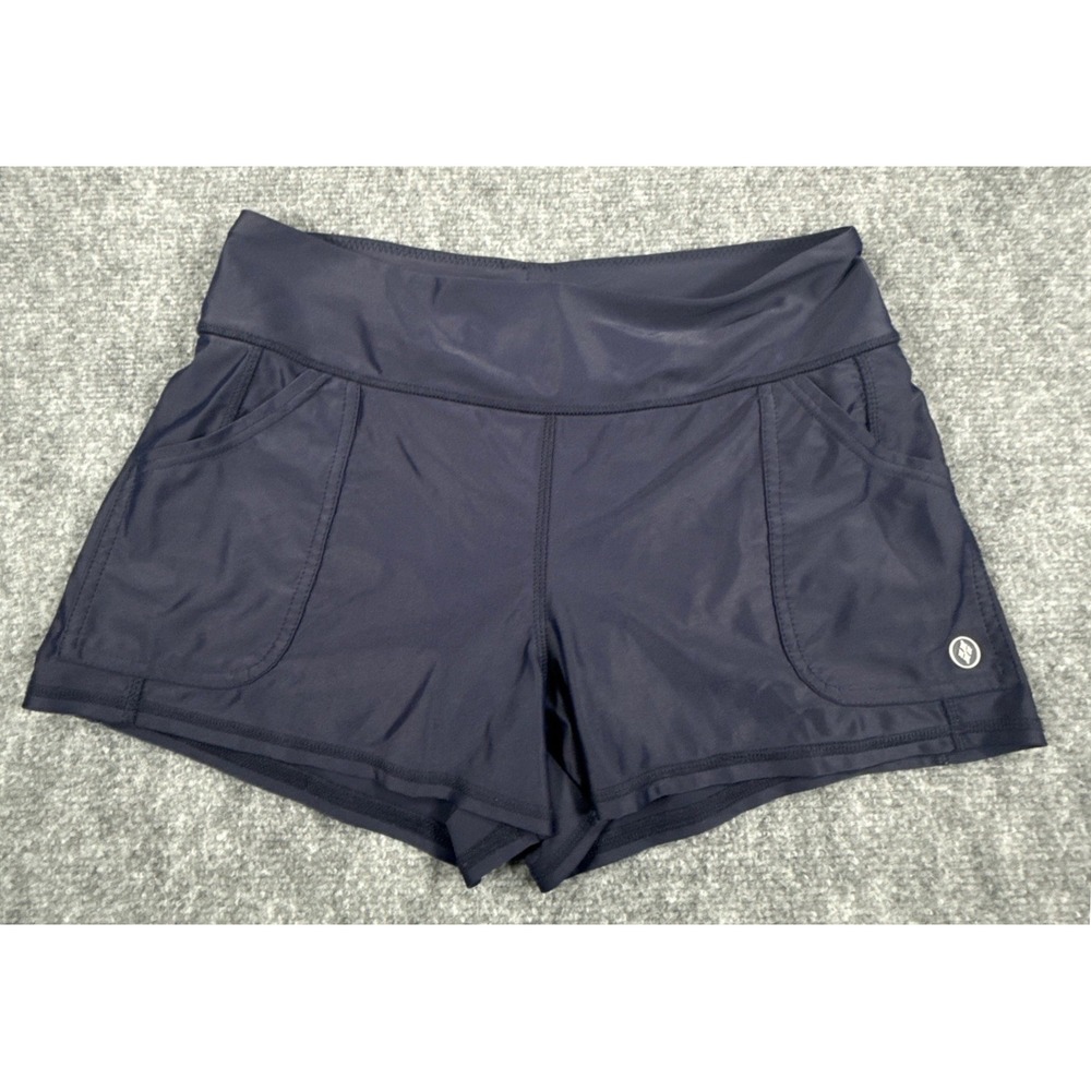 Jofit Womens XS Navy Blue Active Golf Tennis Shorts Pockets Stretch Athletic
